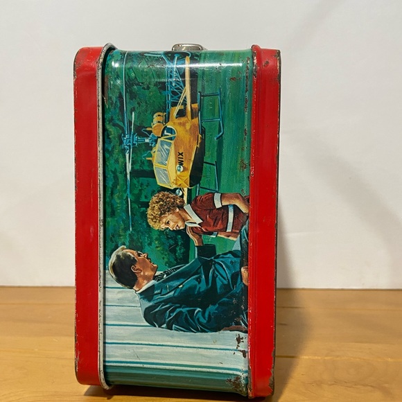 VIntage ALADDIN Metal LUNCH BOX 1981 ANNIE No Thermos-Needs TLC - Picture 3 of 9